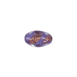 Confetti Mosaic pattern Glass Beads with color line 8069