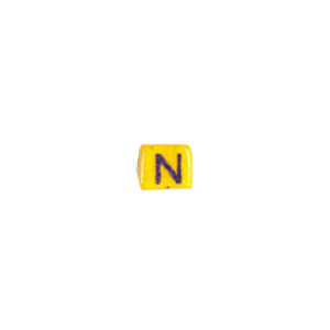 Alphabet Glass Beads 8100