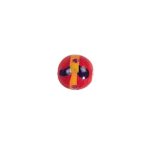 Multi Color stringer, dotted and striped Lampworked Glass Beads 8109