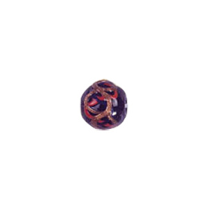 Multi Color stringer, dotted and striped Lampworked Glass Beads 8112