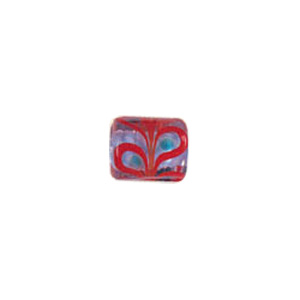 Multi Color stringer, dotted and striped Lampworked Glass Beads 8132