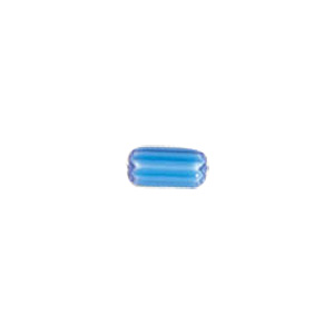 Chevron Glass Beads long hole 8187