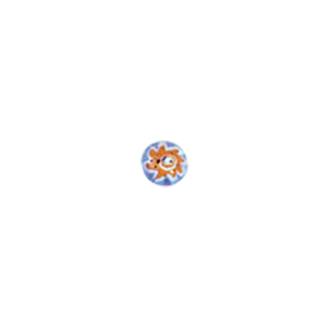 Chevron Mini Balls w or hole medium 8326