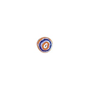Chevron Mini Balls w or hole big 8353