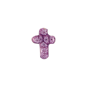 Venetian Flower Cross Pendants 8398