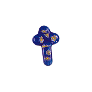 Venetian Flower Cross Pendants 8411
