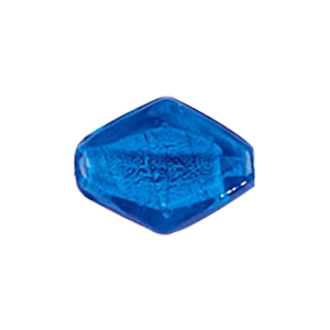 Silver foiled Furnace Glass Beads large 8441