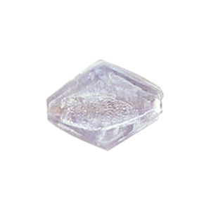 Silver foiled Furnace Glass Beads large 8446