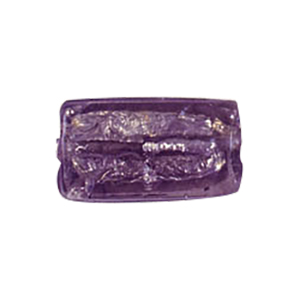 Silver foiled Furnace Glass Beads large 8455