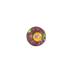 Decorative Glass Charms theme Fruits and Veggies 8570