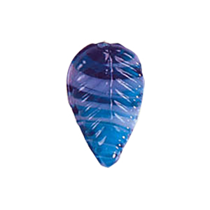 Decorative Glass Charms Hearts and Leafs 8587