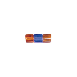 Candy Cane Glass Beads Color lined 8646