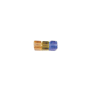 Candy Cane Glass Beads Color lined 8648