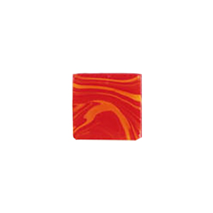 Glass Cabochons decorated Squares 8801