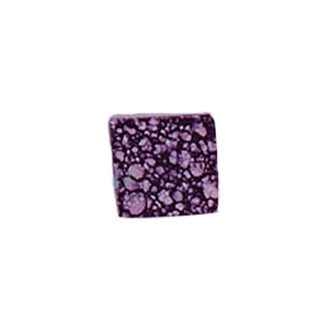 Glass Cabochons decorated Squares 8806