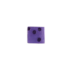 Glass Cabochons decorated Squares 8831