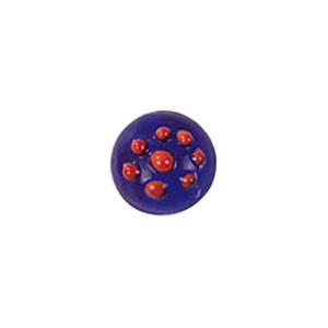 Glass Cabochons decorated Circles 8882