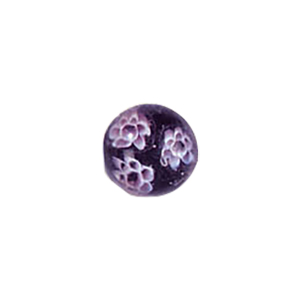 Glass Cabochons decorated Circles 8910