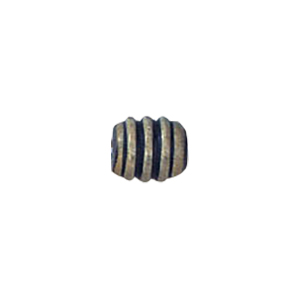 Hand Carved Horn Beads Gray or Black 10000