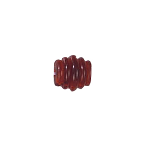 Natural Horn Beads Red 10037