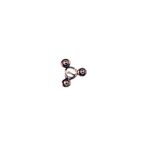 Sterling Silver Filigree Beads 10075