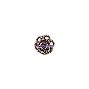 Sterling Silver Filigree Beads 10130