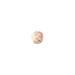 Hand Carved Bone Beads Natural finish 9637