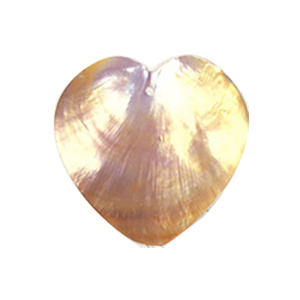 MOP Shell Pendants Brown dyed 10257