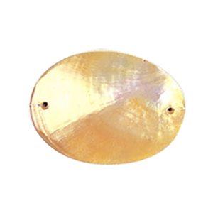 MOP Shell Pendants Brown dyed 10259