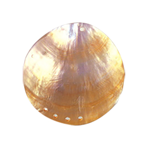 MOP Shell Pendants Brown dyed 10265