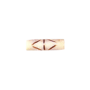 Hand Carved Bone Beads Natural finish 9678