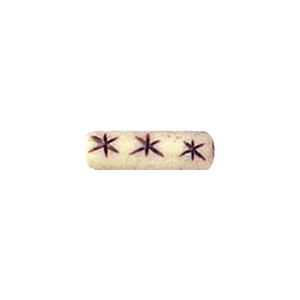 Hand Carved Bone Beads Natural finish 9683