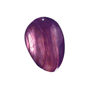 MOP Shell Pendants Printed and Painted 10390