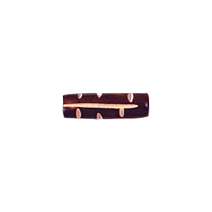 Hand Carved Bone Beads Coloured 9812