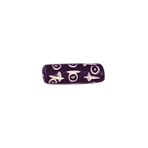 Hand Carved Bone Beads Coloured 9843