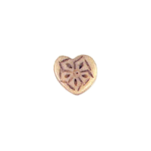 Hand Carved Bone Beads Coloured 9867