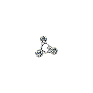 Zinc Alloy Beads 10701