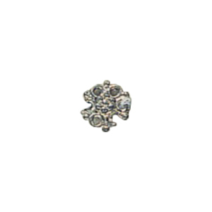 Zinc Alloy Beads 10726