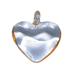 Silver Foiled Glass Pendants 12005