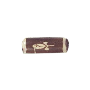 Bone hand painted Beads 11022