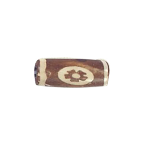 Bone hand painted Beads 11025