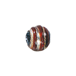 Silver Foiled Mirror Foiled Beads 12053