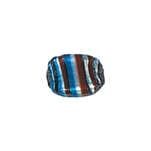 Silver Foiled Mirror Foiled Beads 12056