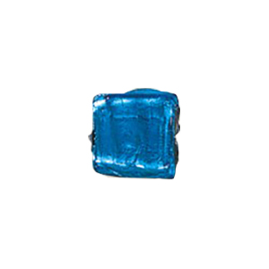 Silver Foiled Mirror Foiled Beads 12062