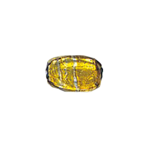 Silver Foiled Mirror Foiled Beads 12075