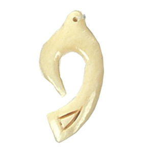 Bone hand carved Pendants and figurine5 11201