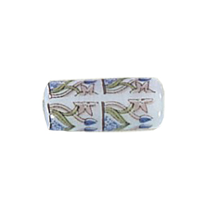 Printed Fancy Glass Beads 11212
