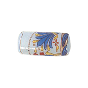 Printed Fancy Glass Beads 11217