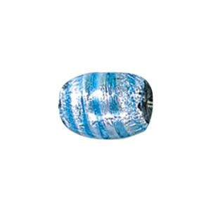 Silver Foiled Mirror Foiled Beads 12083