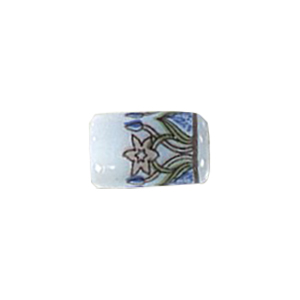 Printed Fancy Glass Beads 11225